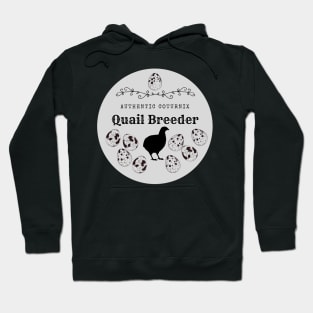 Authentic Quail Breeder Grey Hoodie